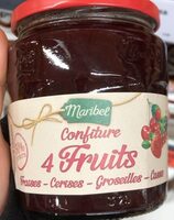 Confiture 4 fruits