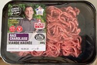 Viande hachée race charolaise 15% mat gr