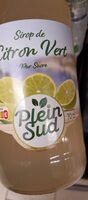 Sirop de citron vert pur sucre