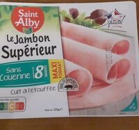 Jambon supérieur - Sans couenne - Cuit à l'étouffée