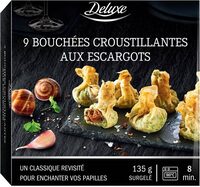 9 bouchées croustillantes aux escargots