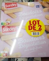 Boudoirs dégustation aux œufs frais