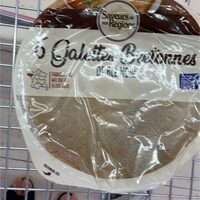 6 galettes Bretonnes