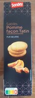 Sablés pomme façon tatin