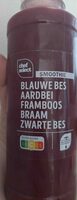 Smoothie blauwe bes, aardbei, framboos, braam, zwarte bes