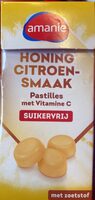 Honing citroensmaak pastilles