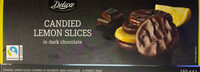 Candied Lemon Sliced in dark chocolate