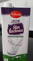Leche semi sin lactosa