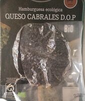 Hamburguesa ecológica queso Cabrales D.O.P