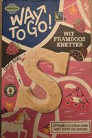 Wit Framboos Knetter Letter