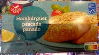 Hambúrguer pescada panado