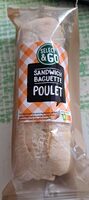 Sandwich baguette poulet