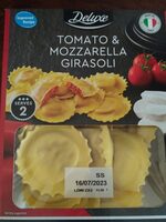 Tomato and mozzarella girasoli