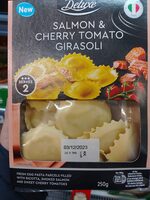 Salmon & Cherry Tomato Girasoli