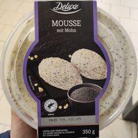 Mousse mit Mohn