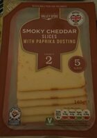 Smoky Cheddar Slices with Paprika Dusting