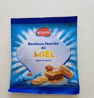 Bonbons fourrés au miel