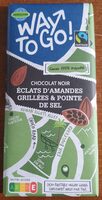 Chocolat noir, Éclats d'amandes grillées & pointe de sel