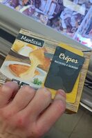 Crepes mozzarella e formaggi