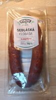 Sedlácká klobása s paprikou
