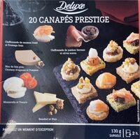 20 canapés prestige