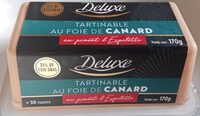 Tartinable au foie de canard au piment d'Espelette