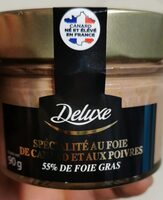 Spécialité au foie de canard et aux poivres
