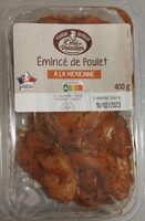Émincé de poulet à la mexicaine