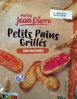 Petits pains grillés briochés
