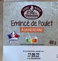 Émincé de poulet a la mexicaine