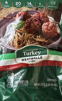 Meatballs, turkey