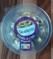 Olives à  l'ail