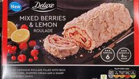 Deluxe Mixed Berries & Lemon Roulade