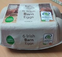 6 Irish Barn Eggs