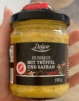 Hummus mit Trüffeln und Safran