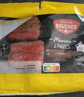 Pavé de bœuf marines aux 3 poivres