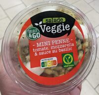 Mini Penne tomate mozzarella