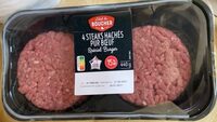 Steaks hachés pur bœuf Spécial burger