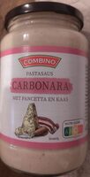 Pastasaus Carbonara met pancetta en kaas