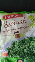 Szpinak rozdrobniony w porcjach