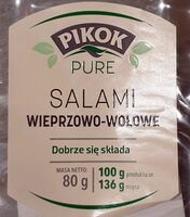 Salami wieprzowo-wołowe