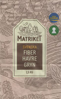 Matriket svenska fiberhavregryn