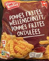 Pommes Frites Wellenschnitt