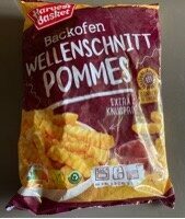 Backofen Wellenschnitt Pommes