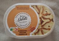 Helado caramel pecan vanilla