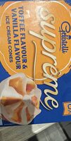 Toffee Flavor & Vanilla Flavor Ice Cream Cones