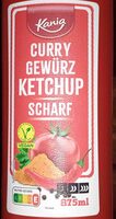 Curry Gewürzketchup, scharf