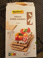Lichte crackers Volkoren