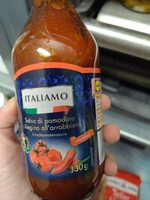 LIDL ITALIAMO Kirschtomaten-Sauce -Salsa di arrabbiata 330g Flasche 1.29€ 1kg 3.91€