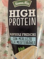 High Protein Ravioli with Cod